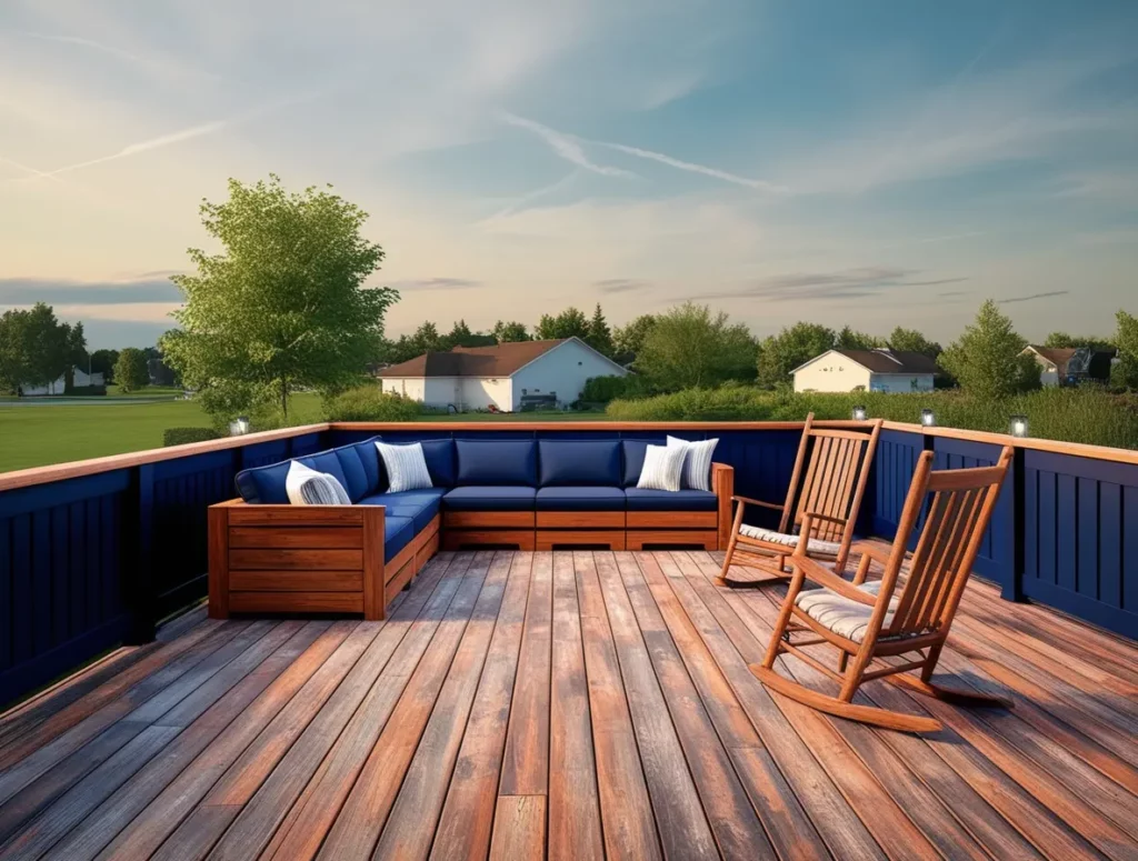 outdoor deck